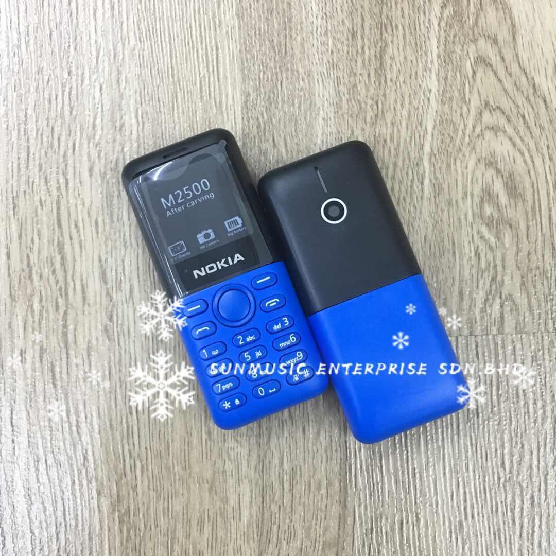 (Blue)NOKIA 2500 MINI Super mini Body Wireless Bluetooth Dialer Phone(Ready Stock)